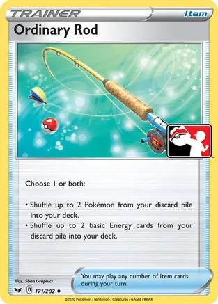 Ordinary Rod - 171/202 — Prize Pack Series Cards