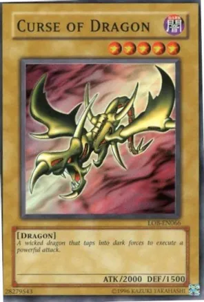 Curse of Dragon — Legend of Blue Eyes White Dragon (Worldwide English)