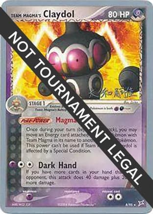 Team Magma's Claydol - 2004 (Tsuguyoshi Yamato) — World Championship Decks