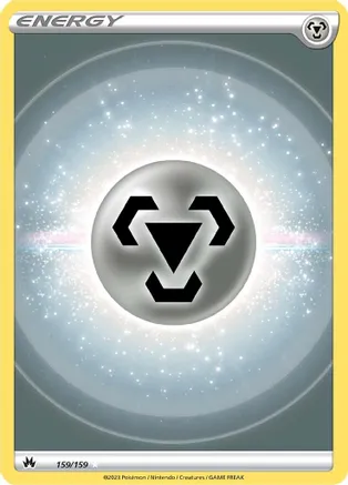 Metal Energy (Texture Full Art) — SWSH: Crown Zenith