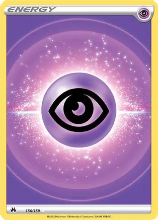 Psychic Energy (Texture Full Art) — SWSH: Crown Zenith