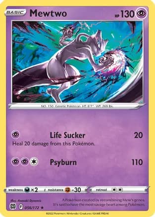 Mewtwo - 056/172 (Cosmos Holo) — Miscellaneous Cards & Products
