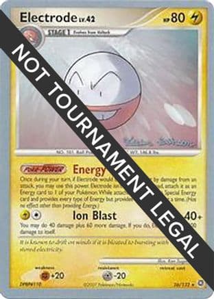 Electrode - 2008 (Tristan Robinson) — World Championship Decks