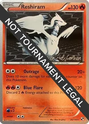 Reshiram - 2011 (David Cohen) — World Championship Decks
