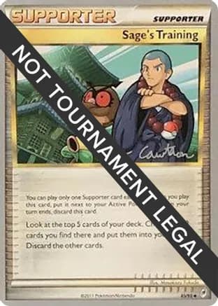 Sage's Training - 2011 (Ross Cawthon) — World Championship Decks