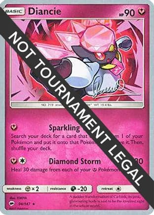 Diancie - 2017 (Diego Cassiraga) — World Championship Decks