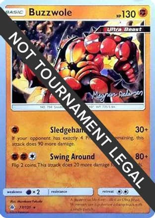 Buzzwole - 2018 (Magnus Pedersen) — World Championship Decks