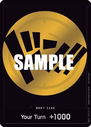 DON!! Card (Yellow) — One Piece Promotion Cards