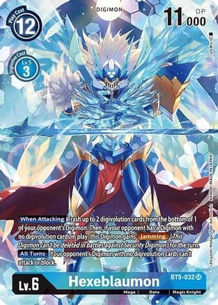 Hexeblaumon (Alternate Art) — Dimensional Phase