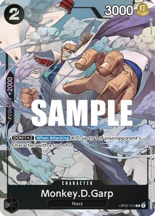 Monkey.D.Garp (115) (Alternate Art) — Paramount War