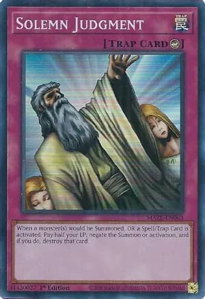 Solemn Judgment — Maze of Memories