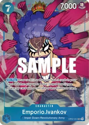 Emporio.Ivankov (051) (Alternate Art) — Paramount War