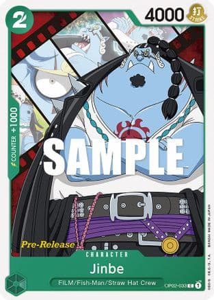 Jinbe — Paramount War Pre-Release Cards