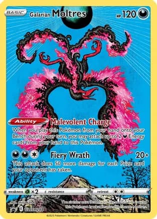 Galarian Moltres - SWSH284 — SWSH: Sword & Shield Promo Cards