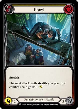 Prowl (Yellow) — Blitz Deck: Outsiders - Arakni