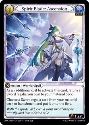 Spirit Blade: Ascension — Dawn of Ashes Alter Edition