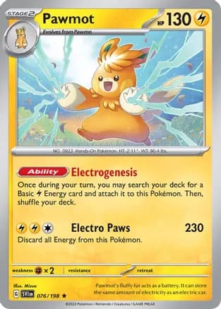 Pawmot - 076/198 — Deck Exclusives