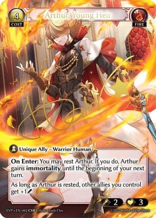 Arthur, Young Heir — Dawn of Ashes Event Pack