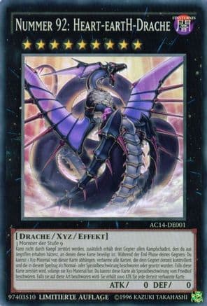 Number 92: Heart-eartH Dragon (German) - "Nummer 92: Heart-eartH-Drache" — Advent Calendar 2014 (Adventskalender ZEXAL-Edition)