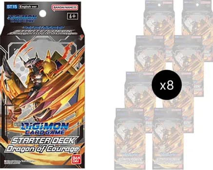 Dragon of Courage Starter Deck Display — Starter Deck 15: Dragon of Courage