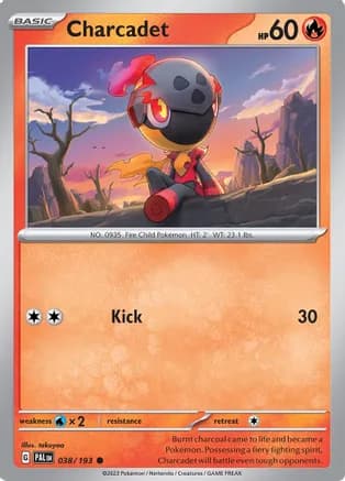 Charcadet - 038/193 — SV02: Paldea Evolved