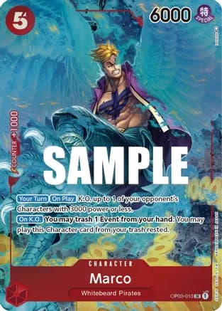 Marco (Alternate Art) — Pillars of Strength