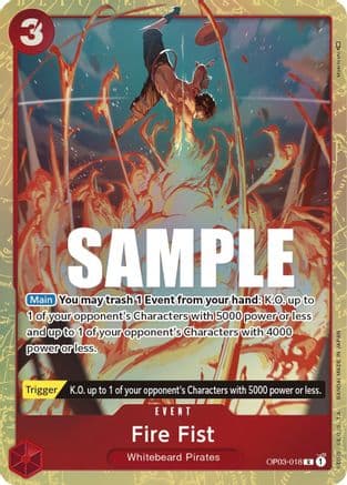 Fire Fist (Alternate Art) — Pillars of Strength