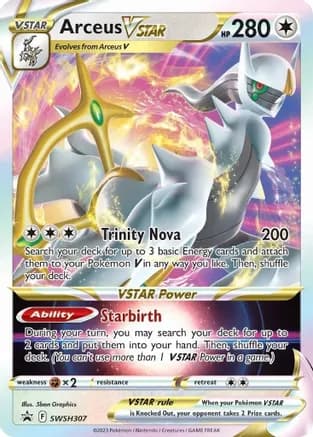 Arceus VSTAR - SWSH307 — SWSH: Sword & Shield Promo Cards