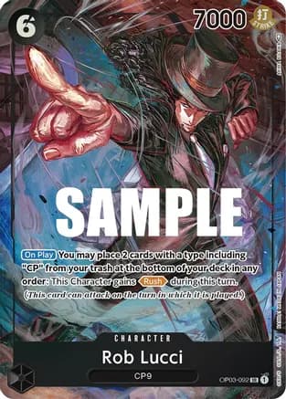 Rob Lucci (092) (Alternate Art) — Pillars of Strength