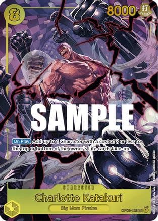 Charlotte Katakuri (123) (Alternate Art) — Pillars of Strength