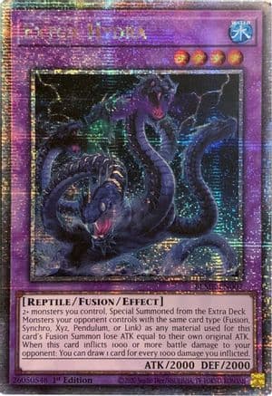 Extox Hydra (Quarter Century Secret Rare) — Battles of Legend: Monstrous Revenge
