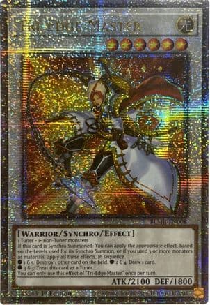 Tri-Edge Master (Quarter Century Secret Rare) — Battles of Legend: Monstrous Revenge