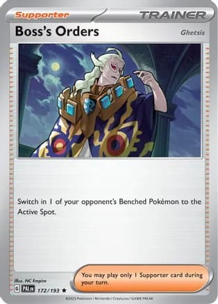 Boss's Orders - 172/193 — Deck Exclusives