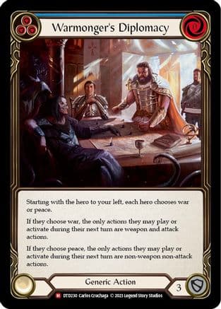 Warmonger's Diplomacy — Dusk till Dawn
