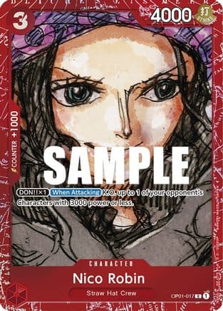 Nico Robin (Premium Card Collection -ONE PIECE FILM RED Edition-) — One Piece Promotion Cards