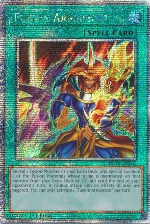 Fusion Armament (Quarter Century Secret Rare) — Duelist Nexus