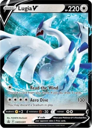 Lugia V - SWSH301 — SWSH: Sword & Shield Promo Cards