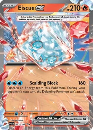 Eiscue ex — SV03: Obsidian Flames