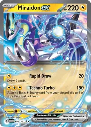 Miraidon ex — SV03: Obsidian Flames