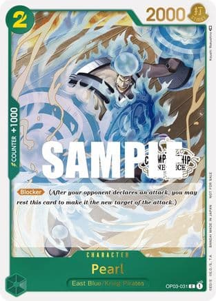Pearl (Store Championship Participation Pack Vol. 2) — One Piece Promotion Cards