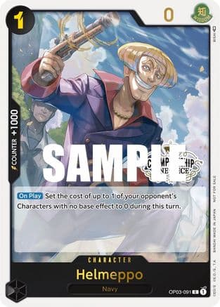 Helmeppo (Store Championship Participation Pack Vol. 2) — One Piece Promotion Cards