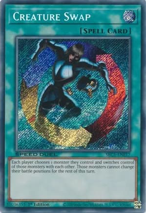 Creature Swap (Secret Rare) — Speed Duel: Streets of Battle City