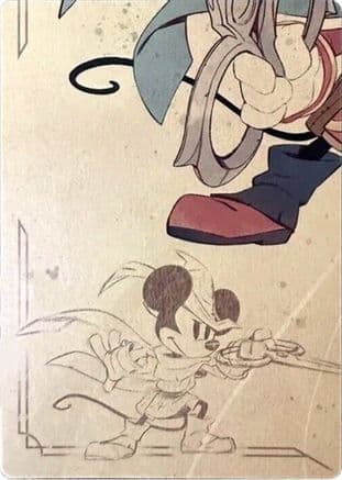 Mickey Mouse - Brave Little Tailor Puzzle Insert (Bottom Left) — The First Chapter