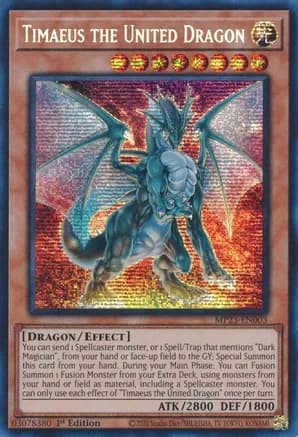 Timaeus the United Dragon — 25th Anniversary Tin: Dueling Heroes Mega Pack