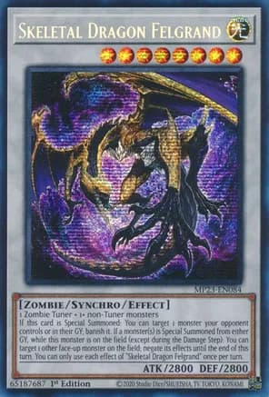 Skeletal Dragon Felgrand — 25th Anniversary Tin: Dueling Heroes Mega Pack