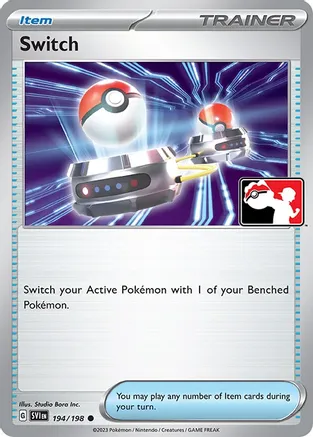 Switch - 194/198 — Prize Pack Series Cards
