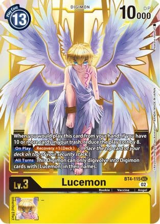 Lucemon (Resurgence Booster Reprint) — Resurgence Booster
