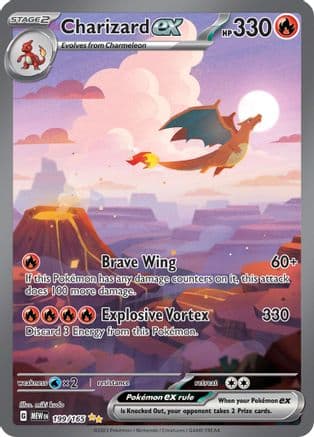 Charizard ex - 199/165 — SV: Scarlet & Violet 151