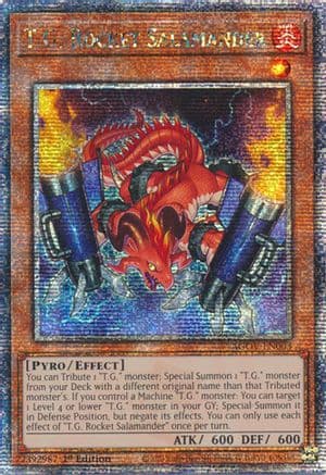 T.G. Rocket Salamander (Quarter Century Secret Rare) — Age of Overlord