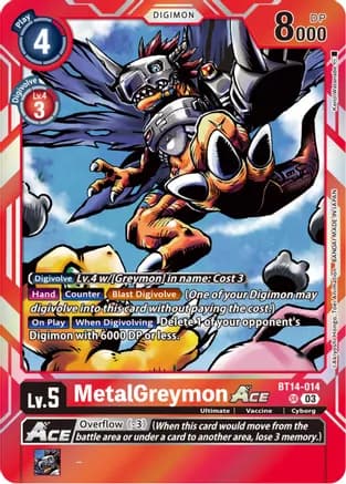 MetalGreymon ACE — Blast Ace